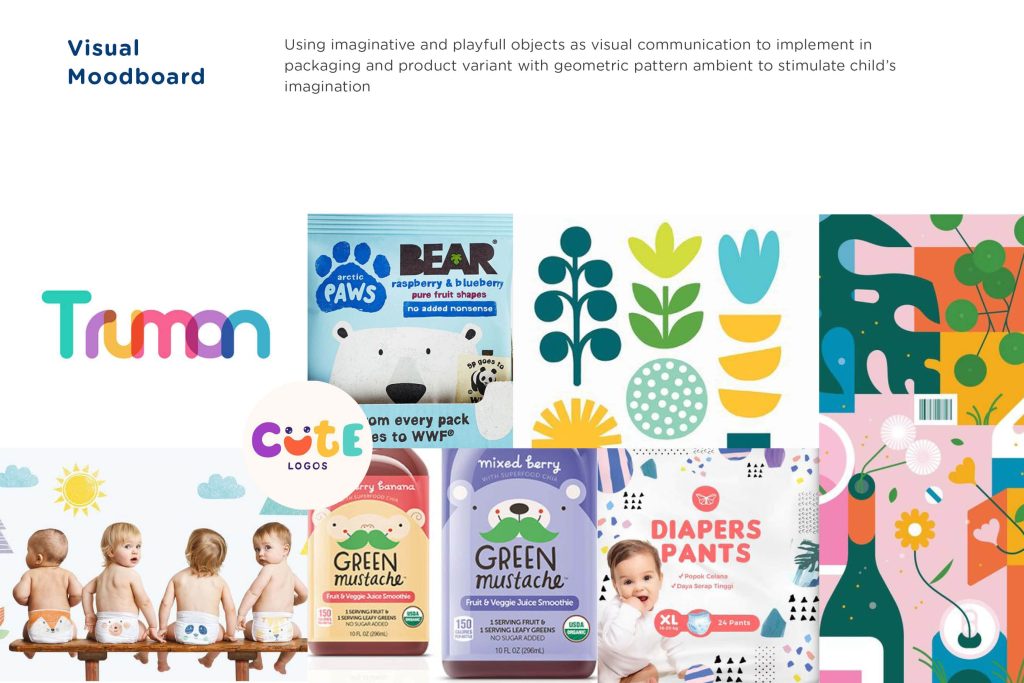 Berries Pants Packaging Design Moodboard - EGGHEAD Branding Agency