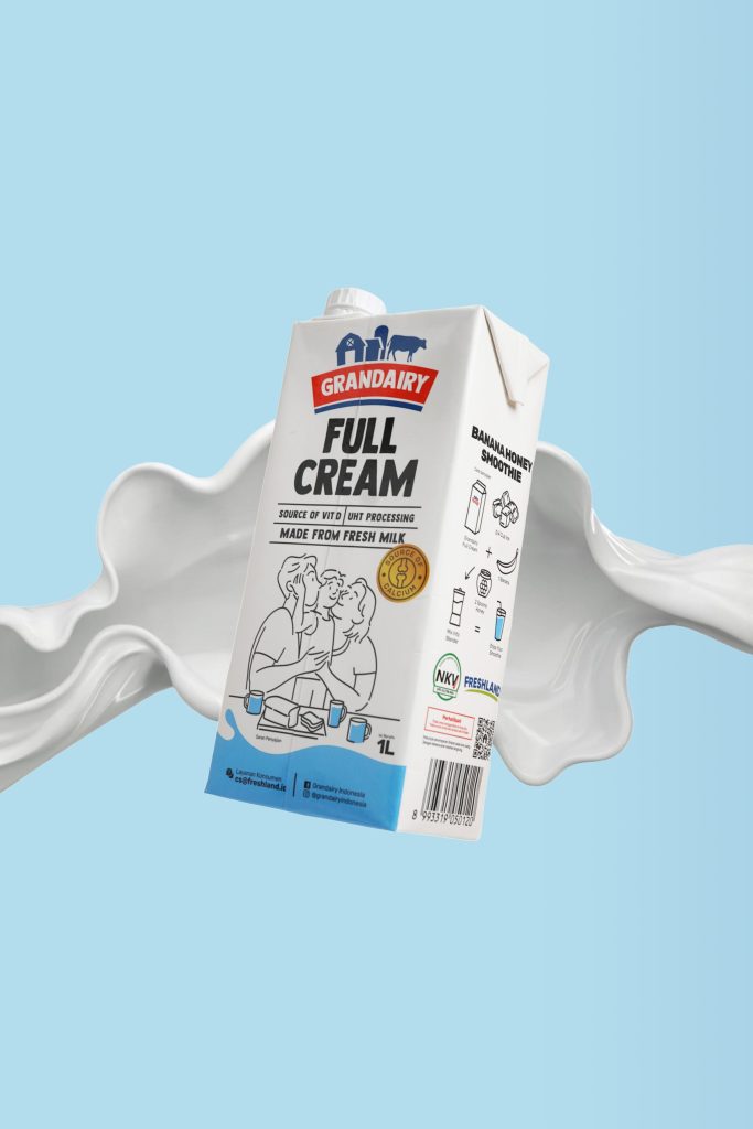 Grandairy Milk - Packaging Design by EGGHEAD Branding Agency