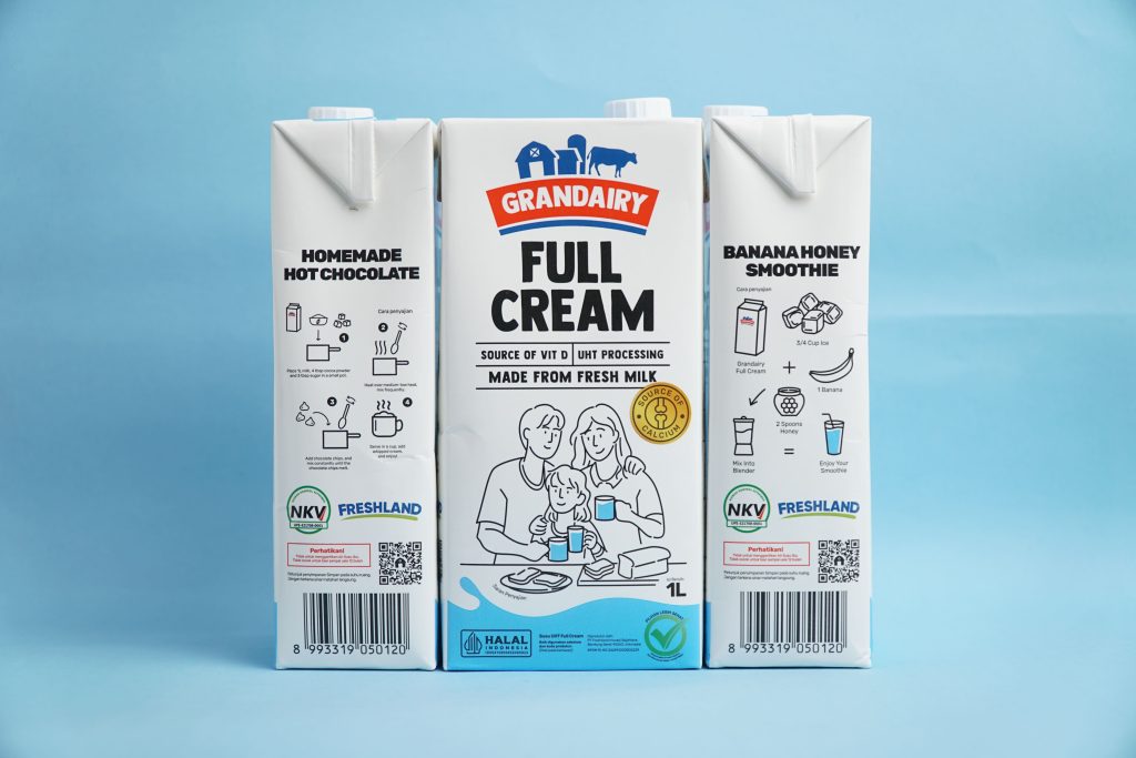 Grandairy Milk - Packaging Design by EGGHEAD Branding Agency