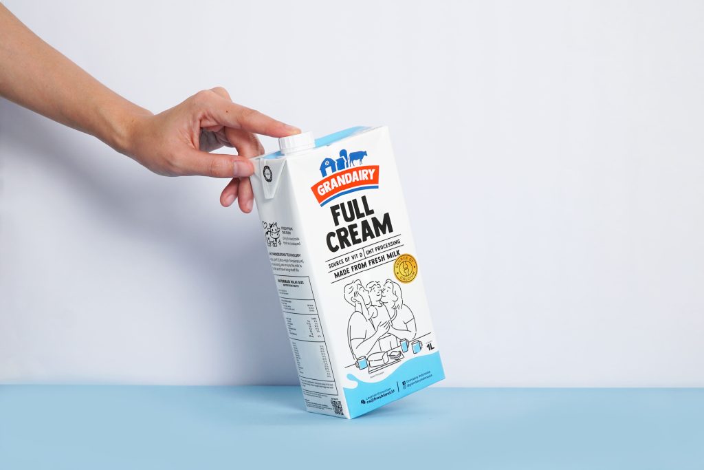 Grandairy Milk - Packaging Design by EGGHEAD Branding Agency