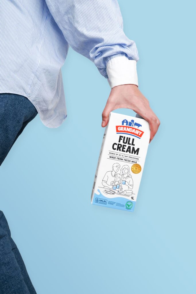 Grandairy Milk - Packaging Design by EGGHEAD Branding Agency