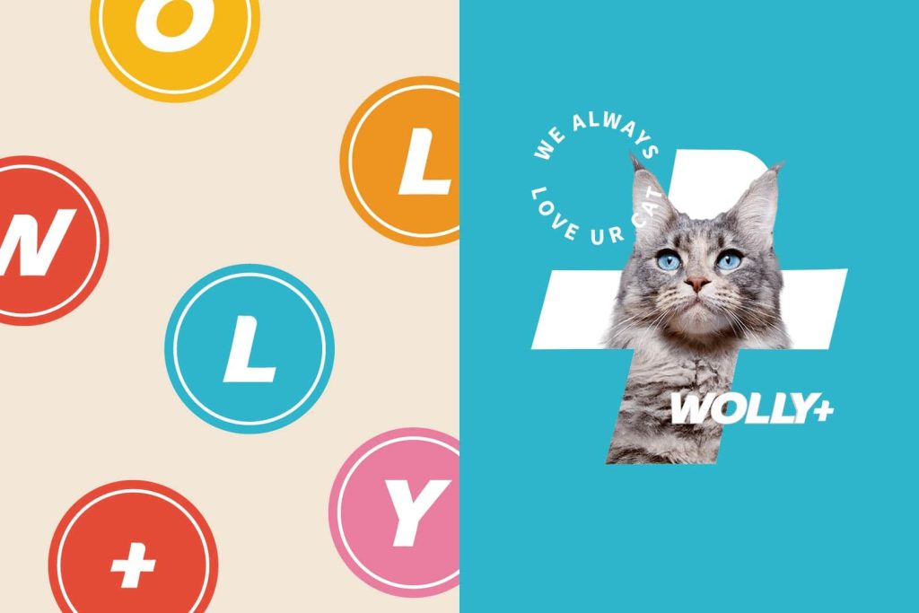 Wolly Pet Food - Logo and Packaging Design by EGGHEAD Branding Agency